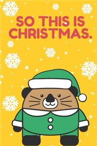 So This Is Christmas