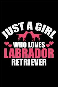 Just A Girl Who Loves Labrador Retriever