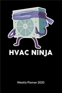 HVAC Ninja. Weekly Planner 2020