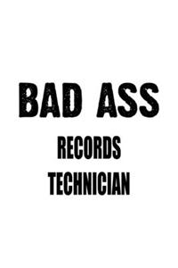 Bad Ass Records Technician