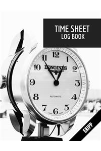 Daily time sheets for employees
