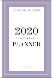 2020 Daily Weekly Planner