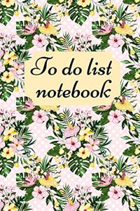To do list Notebook