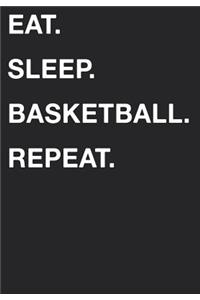 Eat Sleep Basketball Repeat