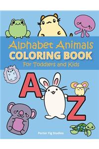 Alphabet Coloring Book for Toddlers