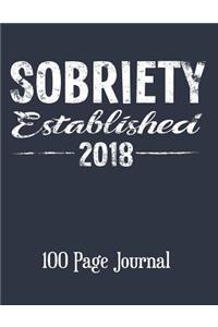 Sobriety Established 2018