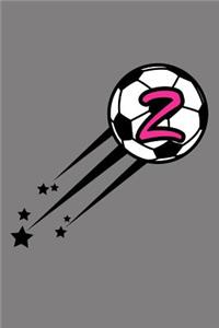 Z Monogram Initial Soccer Journal