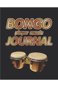 Bongo Player Music Journal