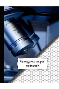 Hexagonal paper notebook