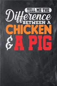 Tell Me the Difference Between a Chicken & a Pig
