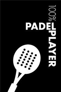 Padel Player Notebook