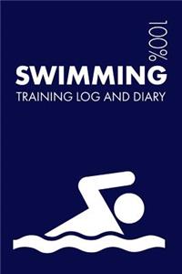 Swimming Training Log and Diary
