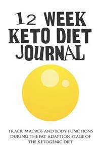 12 Week Keto Diet Journal