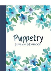 Puppetry Journal Notebook