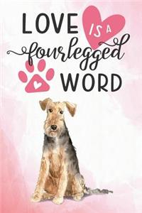 Love Is a Four Legged Word