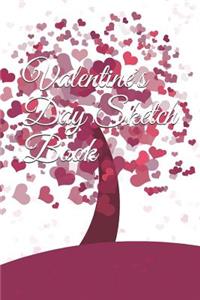 Valentine's Day Sketch Book