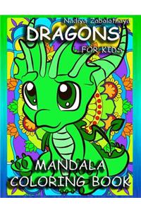 Dragons for Kids Mandala Coloring Book