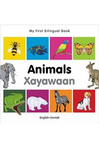 My First Bilingual Book-Animals (English-Somali)