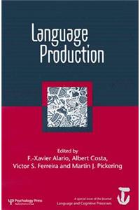 Language Production: First International Workshop on Language Production