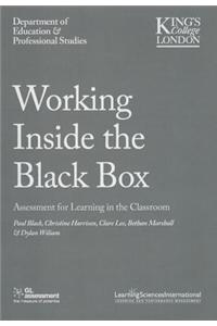 Working Inside the Black Box: Assessment for Learning in the Classroom