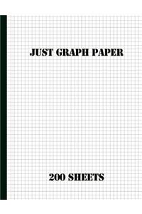 Just Graph Paper 200 sheets