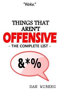 Things That Aren't Offensive