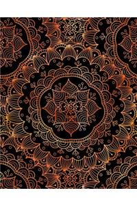 Journal Notebook Flower Mandala Pattern 4