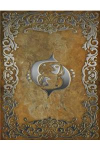 Monogram Pisces Sketchbook