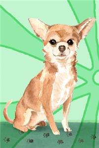 Bullet Journal Notebook for Dog Lovers, Chihuahua Sitting Pretty 4