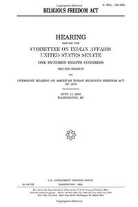 Religious Freedom ACT