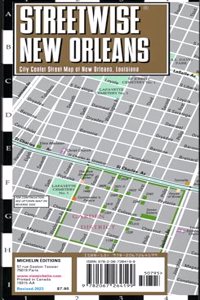 Streetwise New Orleans Map- Laminated City Center Street Map of New Orleans, Louisiana