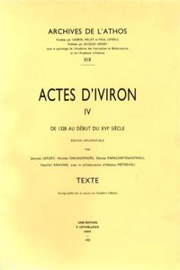 Actes d'Iviron. IV