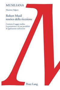 Robert Musil Teorico Della Ricezione