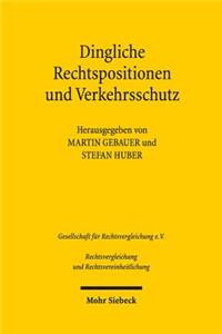 Dingliche Rechtspositionen Und Verkehrsschutz