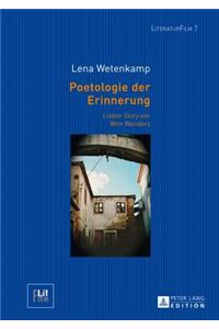 Poetologie Der Erinnerung