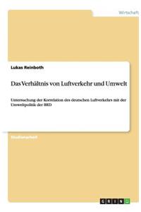 Das Verhältnis von Luftverkehr und Umwelt