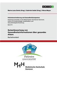 Nutzerbewertung von Gesundheitsinformationen über gesundes Altern