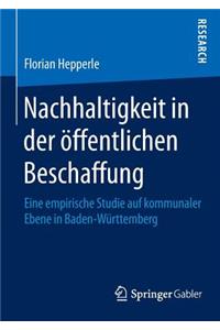 Nachhaltigkeit in der öffentlichen Beschaffung