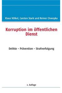 Korruption Im Offentlichen Dienst