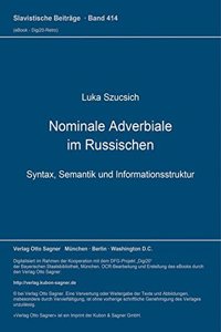 Nominale Adverbiale Im Russischen