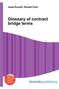 Glossary of Contract Bridge Terms