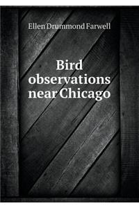 Bird Observations Near Chicago
