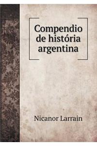 Compendio de História Argentina