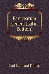 Panicearum genera (Latin Edition)