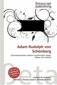 Adam Rudolph Von Schonberg