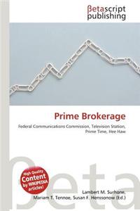 Prime Brokerage