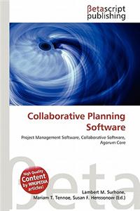 Collaborative Planning Software