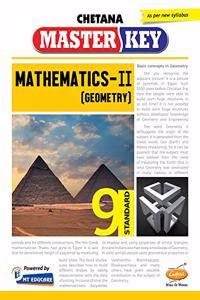 Std. 9 Master Key Mathematics - II Geometry (Mah. SSC Board)