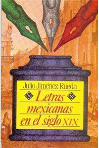 Letras Mexicanas En El Siglo XIX