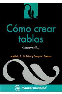 Como Crear Tablas (Spanish Ed)